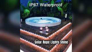 Brighten Your Yard Solar Rope Lights