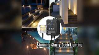 Upgrade Your Patio with SMY Waterproof LED Deck Lights